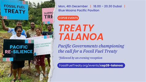 Treaty Talanoa Pacific Governments Championing The Call For A Fossil