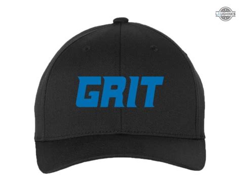 Detroit Lions Grit Hat Nfl Football Embroidered Classic Baseball Caps