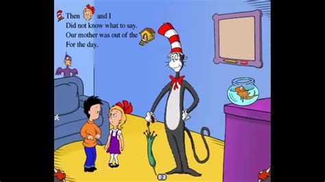 Living Books Dr Seuss The Cat In The Hat No Commentary Youtube