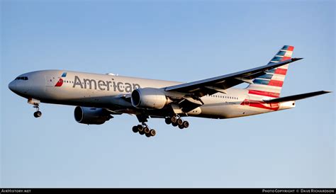 Aircraft Photo Of N768AA Boeing 777 223 ER American Airlines