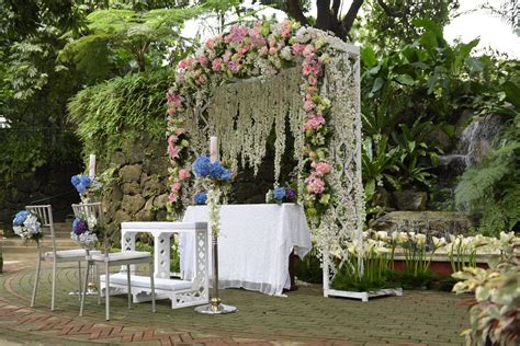 Luxurious Garden Wedding Events Sampaguita Gardens Primo Venues