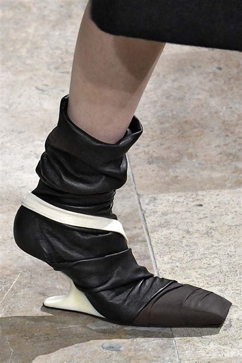 These Weird Rick Owens Heel Less Shoes Just Made Their Debut