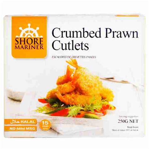 Crumbed Prawn Cutlets 250gm New Plymouth