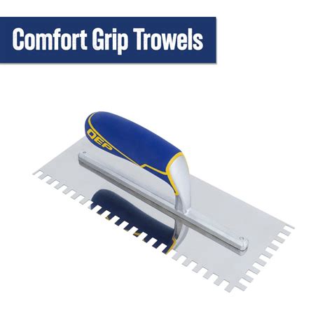 Comfort Grip Stainless Steel Trowels Qep