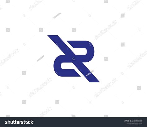 Rr Logo Design Vector Template Stock Vector (Royalty Free) 2186590665 ...