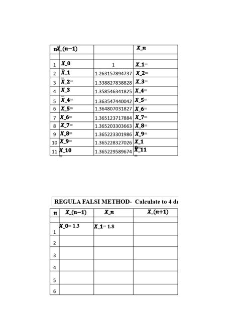numerical method sample  mathematics applied mathematics