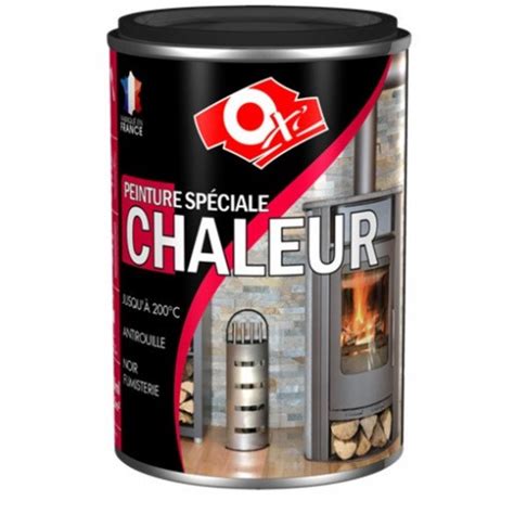 Peinture Sp Ciale Chaleur Max C Noir Mat Ml Oxi R Novation P