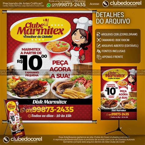 Banner Marmitex Clube Do Corel