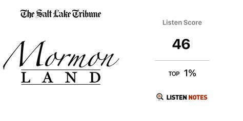 Mormon Land Podcast The Salt Lake Tribune Listen Notes