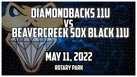 North Dayton Diamondbacks 11u Vs Beavercreek Sox Black 11u Youtube