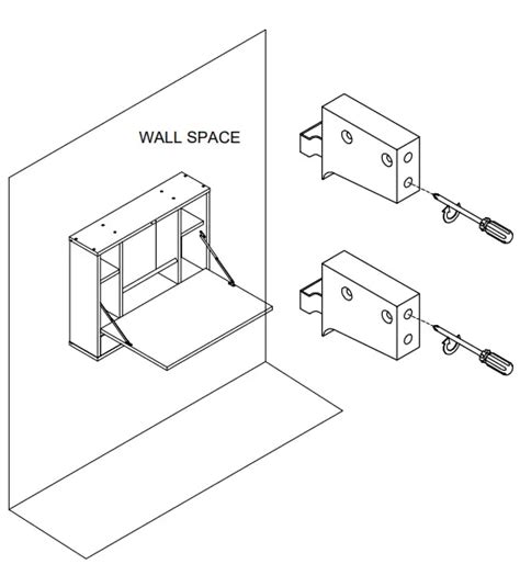 Jaxsunny Hg61u0829 Wall Mounted Cabinet Wfolding Down Table Desk Instructions