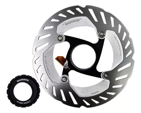 Disco Rotor Shimano Rt Cl Ice Tech Centerlock Mm Color Plateado