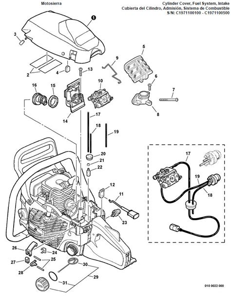 Echo Chainsaw Parts Diagram - alternator