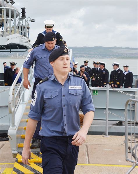 Royal Navy Sailors Greeted By Families After Eight Month Voyage Daily