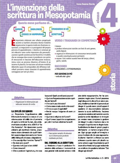 Linvenzione Della Scrittura In Mesopotamia Giunti Scuola