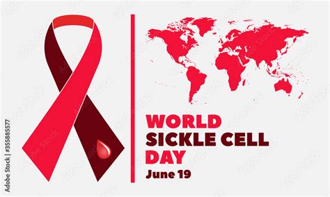 World Sickle Cell Awareness Day is celebrated on June 19th of each year ...