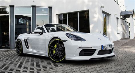 Techart Porsche 718 Boxster 400 PS für den Vierzylinder auto motor