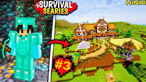 Minecraft Pe Survival Series Ep In Hindi Made Op Survival Base