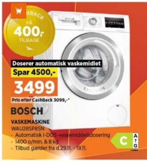 Bosch Vaskemaskine Power November Alle Tilbudsavis