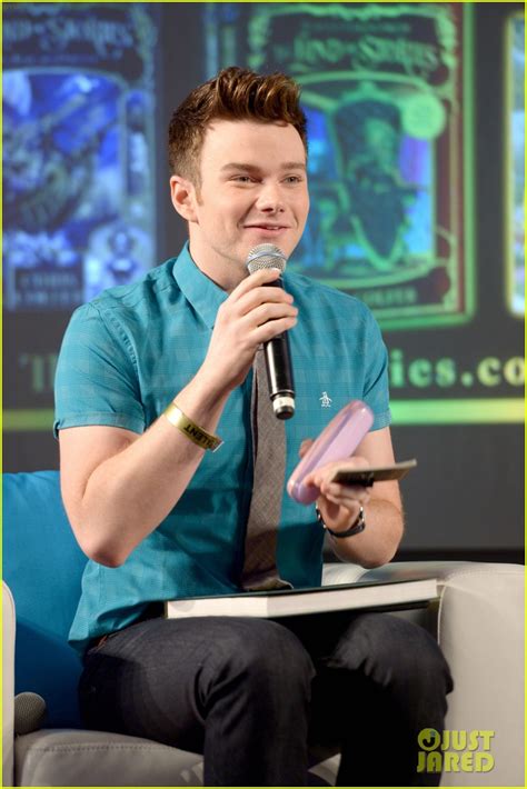 Chris Colfer Talks New Book Stranger Than Fanfiction At Ew Popfest Photo 1045558 Photo