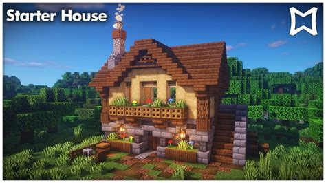 Starter House Minecraft Full Guide By Delight Fiabema Medium