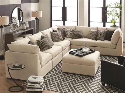 Beckham Piece Modular Sectional By Bassett At Darvin Furniture