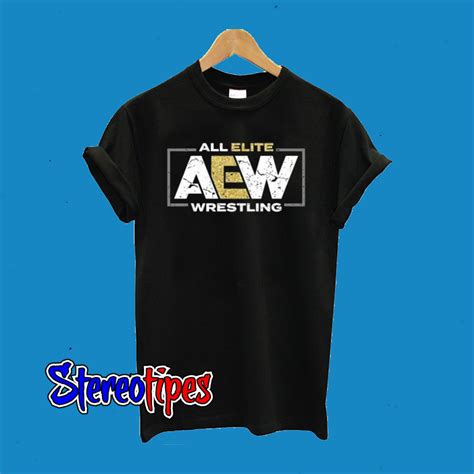 AEW Logo – All Elite Wrestling T-Shirt - stereotipes