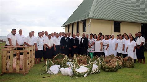 Rotuma Present Credentials To Vunivalu Ahead Of Gcc Meeting Next Week