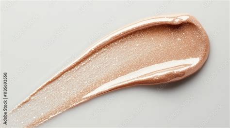 ภาพประกอบสตอก Beige nude tone lipstick make up isolated on a studio