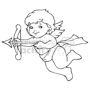 black and white cupid clipart 10 free Cliparts | Download images on ...