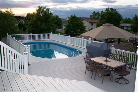 Above Ground Pool Decks Oval Above Ground Pools Oval Pool In Ground Pools