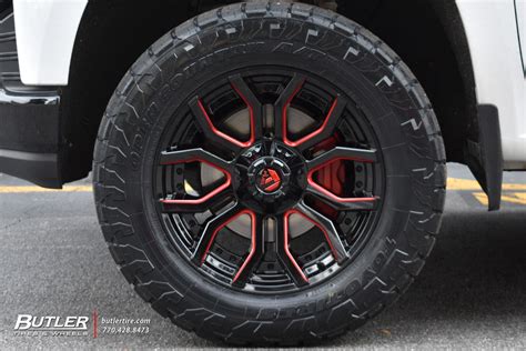 Chevrolet Silverado With In Fuel Rage Wheels Exclusively From Butler