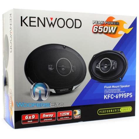 Kfc Ps Kenwood X W Rms Way Coaxial Speakers