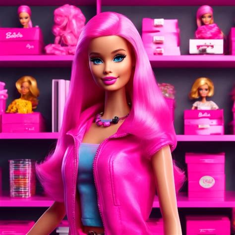 Premium Ai Image Barbie Trendy Outfit