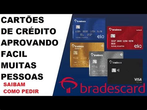 Atenção Cartão Bradesco de Crédito aprovando muitas pessoas saibam os