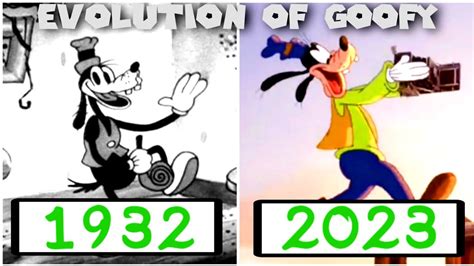 Evolution Of Goofy 1932 2023 91 YEARS YouTube