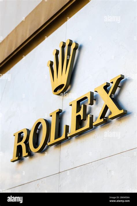 Rolex Logo Hi Res Stock Photography And Images Alamy