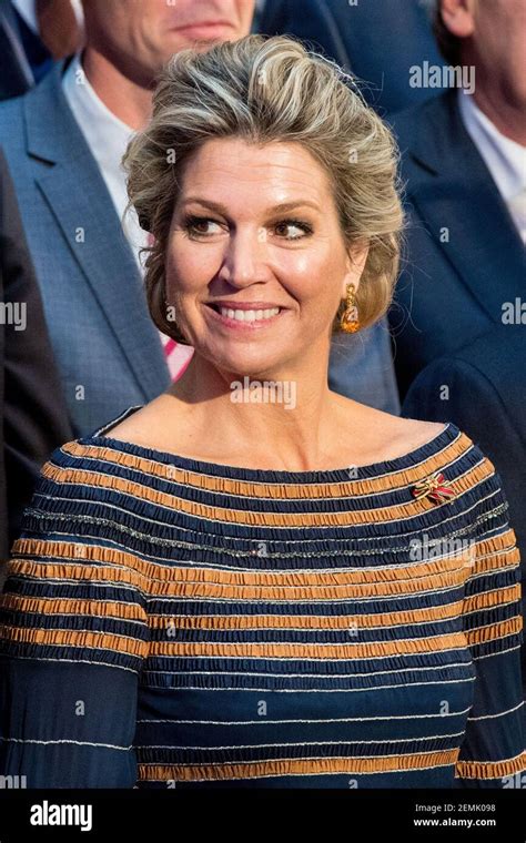 Queen Maxima Of The Netherlands During A Working Visit To The Free