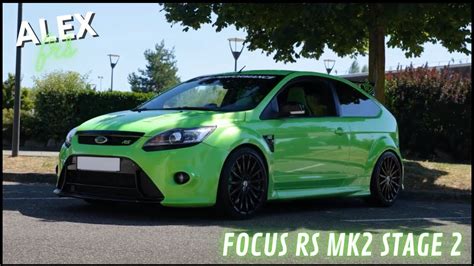 Ford Focus Rs Mk2 Stage 2 380 🥵🔥 Un Veritable Bordel 😆 Youtube