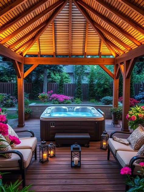 19 Gazebo Hot Tub Ideas