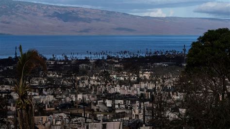 Nach Umstrittener U Erung Katastrophenschutz Von Hawaii Insel Maui