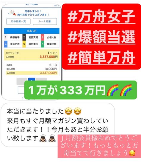 🔥🎯412的中報告🎯🔥｜🦄大人気🔥万舟女子®️ちゃん🦄