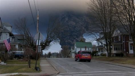 Ohio Train Derailment Residents Not Yet Allowed To Return To Homes