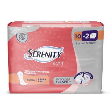 Serenity Light Lady Extra Assorbente Anatomico Pz