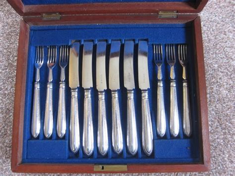 Set Of Silver Plated Cutlery James Dixon Sheffield Ca 1900 Catawiki