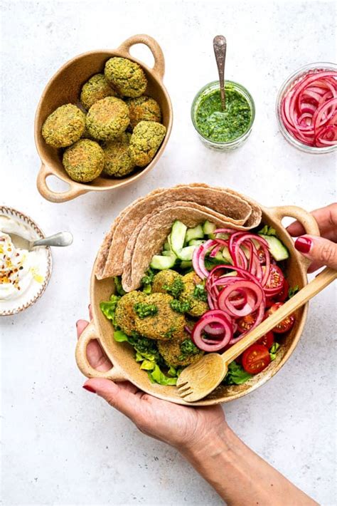 Falafel Healthy Vegan Slimming Friendly Supergolden Bakes