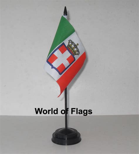 Italy Crest Table Flag Buy Italian Kingdom Desk Flags For Sale The