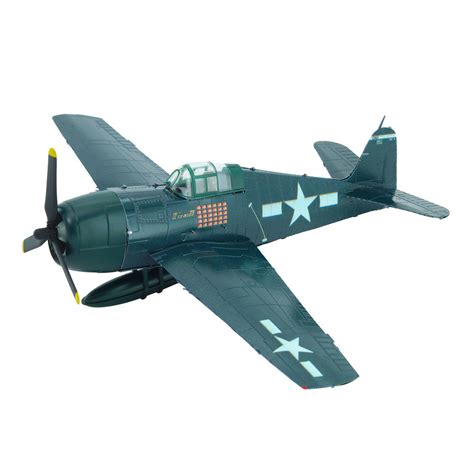 Piececool Puzzle Metalowe Model D Samolot Grumman F F Hellcat