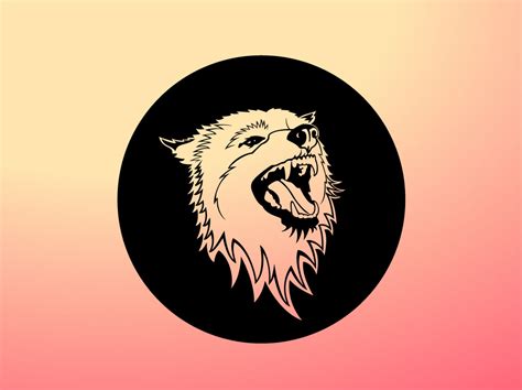 Howling Wolf Vector Vector Art & Graphics | freevector.com