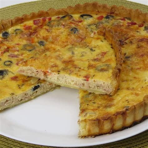 CHUPA DEDOS on Twitter QUICHE DE ATÚN PIMIENTO Y ACEITUNAS NEGRAS